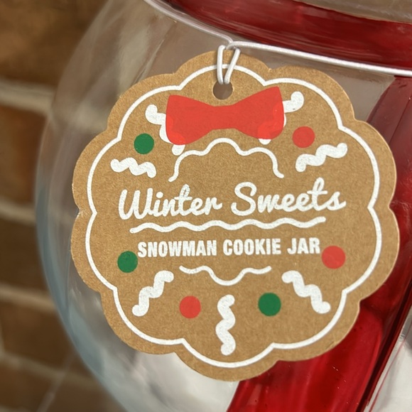 Snowman cookie Jar glass - Picture 5 of 5